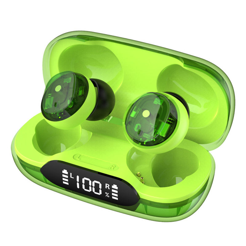 Mini TWS Wireless Bluetooth Earphone Transparent Earbuds In-ear Stereo Music Gaming Headset Mini TWS Wireless Bluetooth Earphone Transparent Earbuds In-ear Stereo Music Gaming Headset